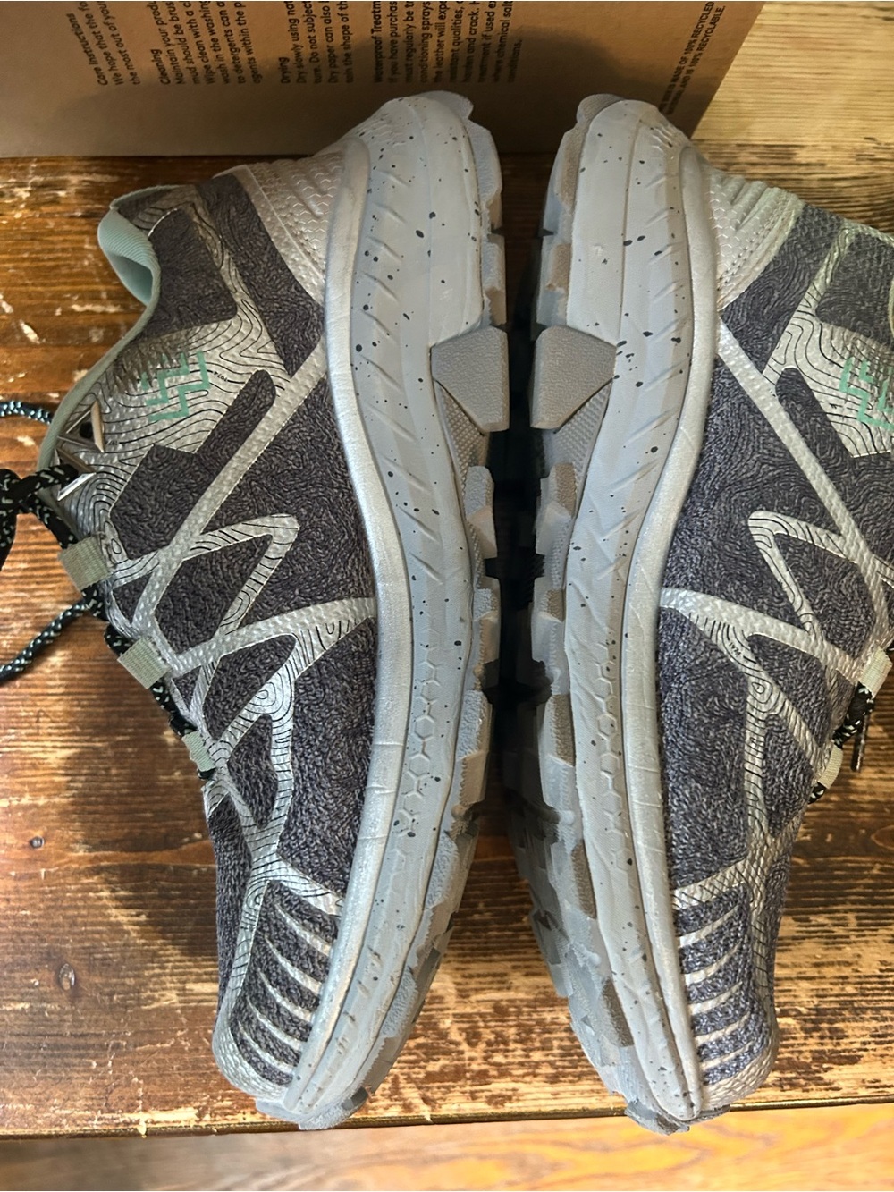 Hi-Tec Women's Light Grey with Green Accent Hiker